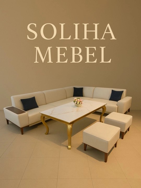 Набор угловой мягкой мебели - Soliha Mebel - 