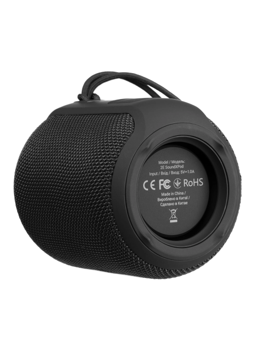 Simsiz portativ kolonka 2E-SoundXPod 15 Vt, Bluetooth, (2E-BSSXPWBK)