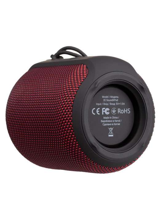 Simsiz portativ kolonka 2E-SoundXPod 15 Vt, Bluetooth, (2E-BSSXPWBK)