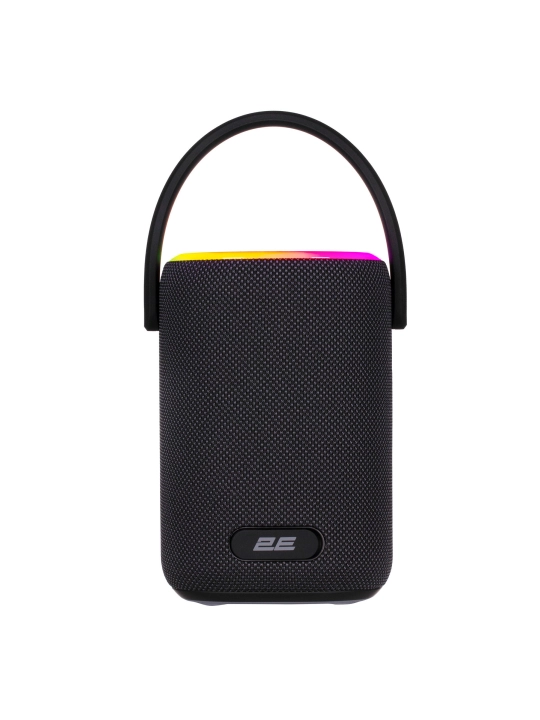 Simsiz portativ kolonka 2E SoundXDrum, 50 Vt, Bluetooth, RGB, Black, 2E-BSSXDWBK