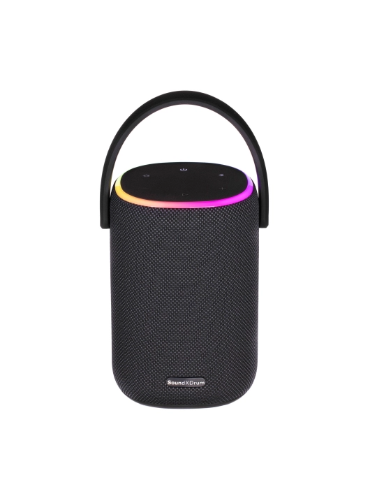 Simsiz portativ kolonka 2E SoundXDrum, 50 Vt, Bluetooth, RGB, Black, 2E-BSSXDWBK