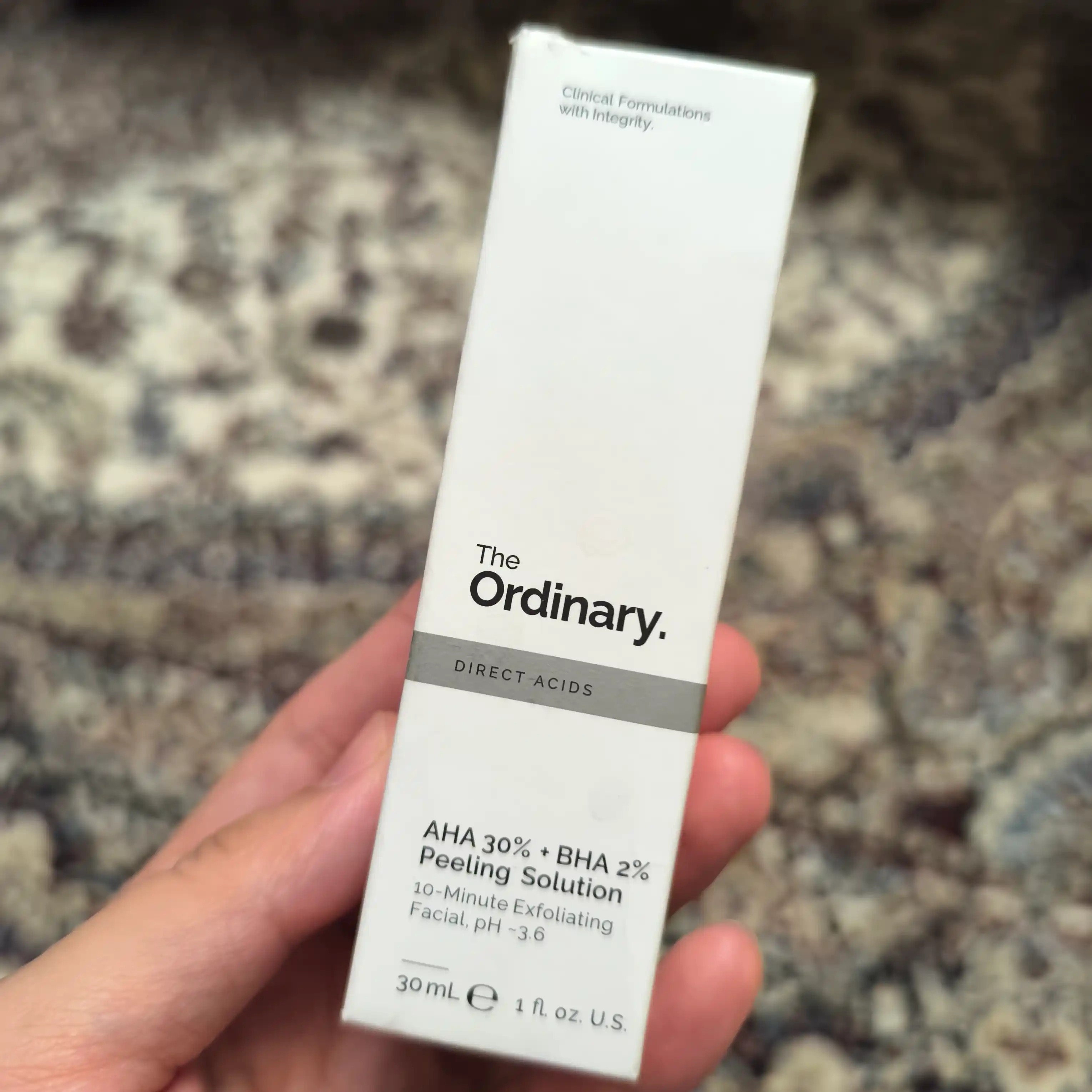 The Ordinary AHA 30% + BHA 2% Peeling Solution – Отшелушивающий пилинг с AHA и BHA, 30 мл