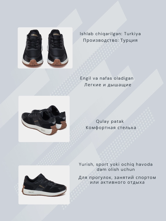 Erkaklar sport krossovkalari BESTOF 297