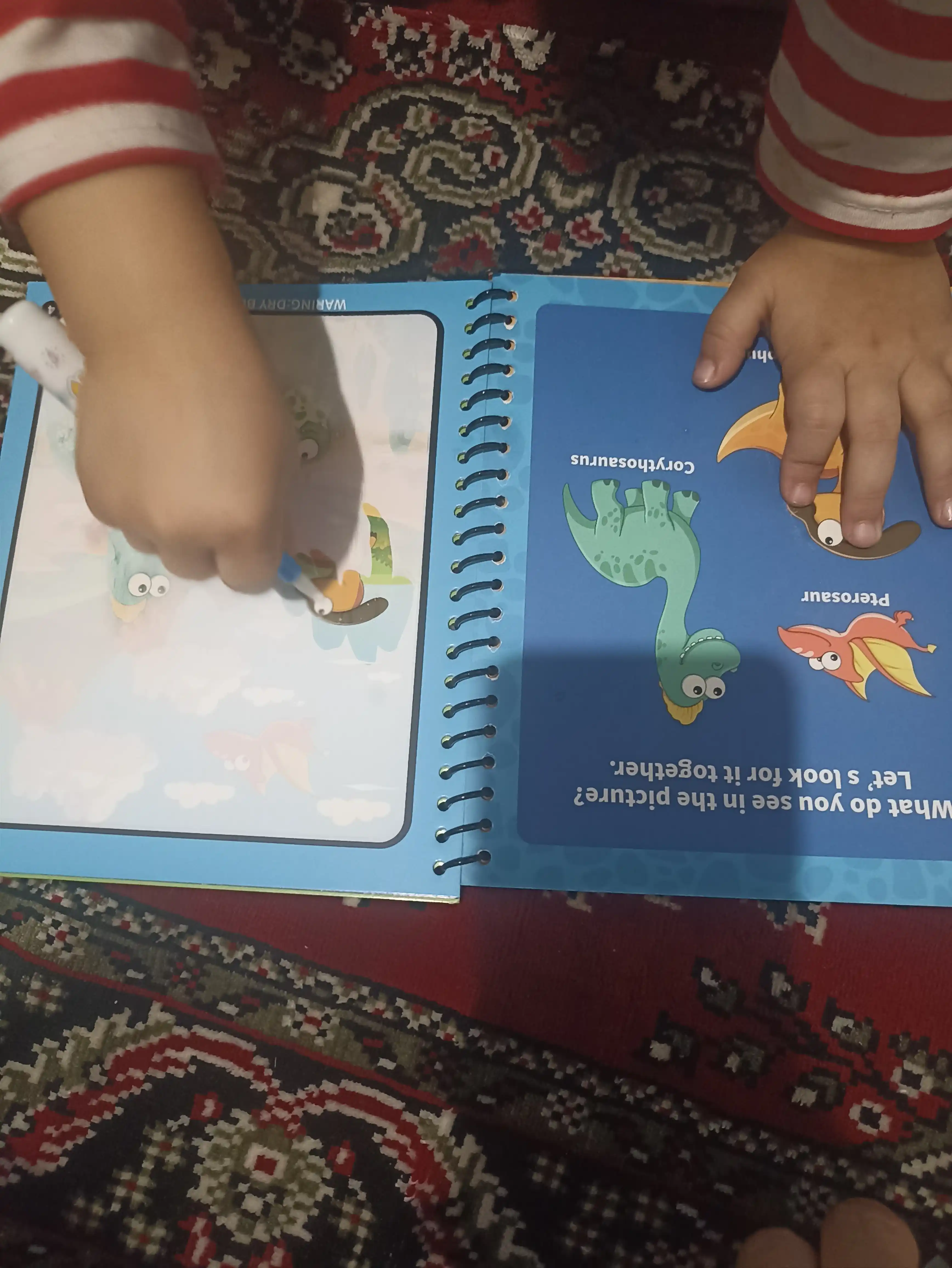 Magic Water Book qayta ishlatiladigan bolalar suv bo'yash kitobi