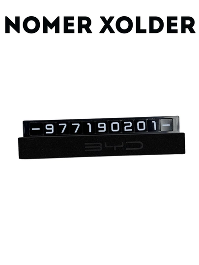 Номнера холдер для BYD — 17STORE-BYDNOMERXOLDER