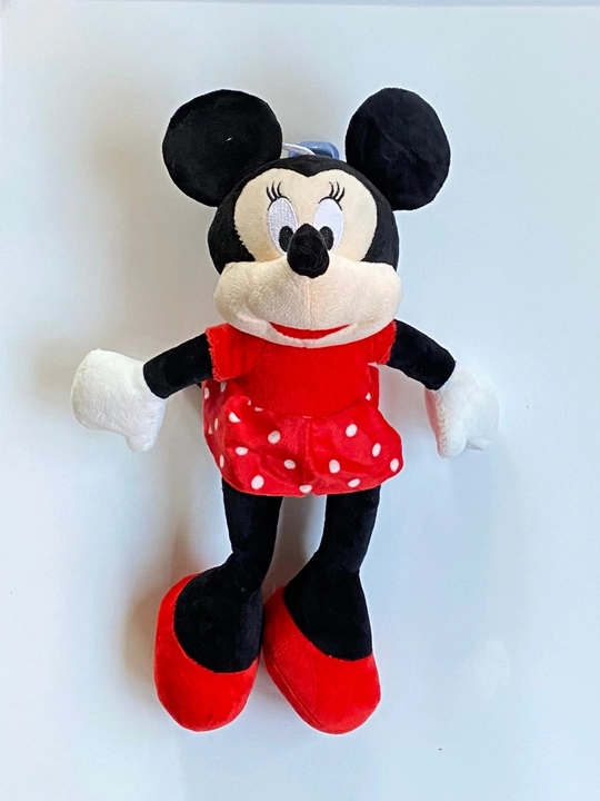 Мягкая игрушка PlushMouse, мышка в красном платье Classic Minnie Style - 