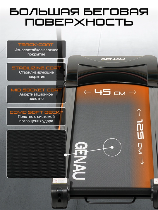 Elektr yugurish yo‘lagi, Genau Impulse M900 *RT3-22A