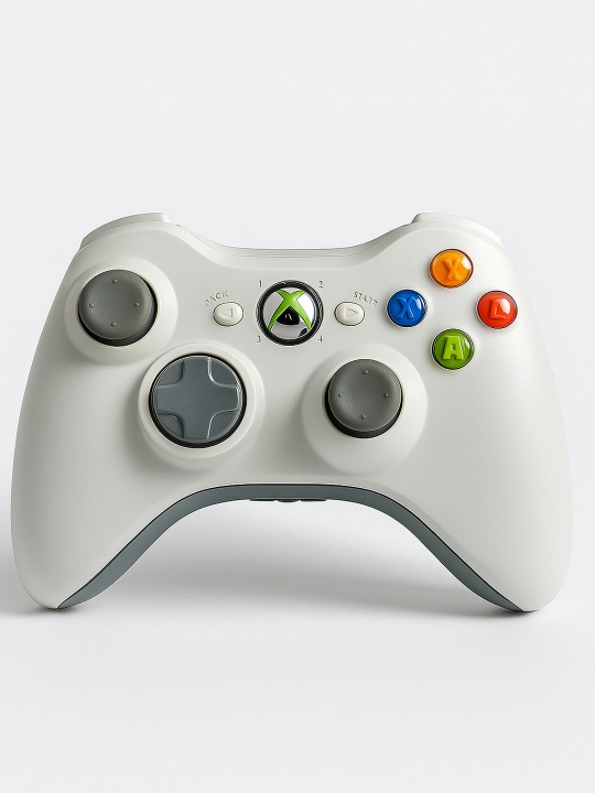 Xbox 360 simsiz o'yin joystiki, boshqaruvchisi kontrolleri