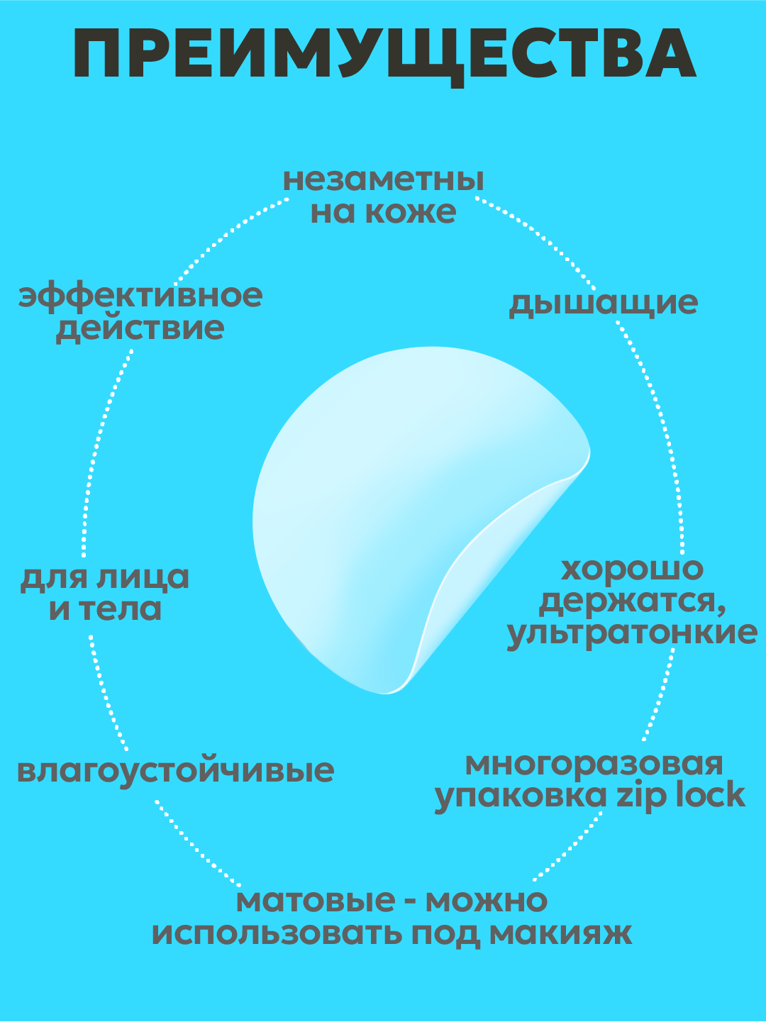 Патчи от прыщей и акне, против воспалений с маслом чайного дерева