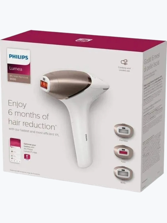 Фотоэпилятор Philips BRI955/00, IPL с технологией SenseIQ