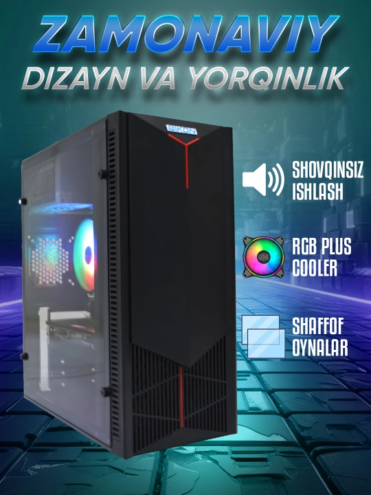 Игровой Компьютер - i7-2600, SSD 128GB-1TB, RX 580/RX 550/GTX 1050Ti/GTX 1660/DDR3-16 GB