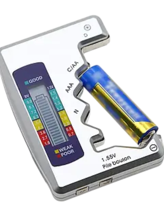 Universal batareya tekshiruvchi asbob — Battery Tester