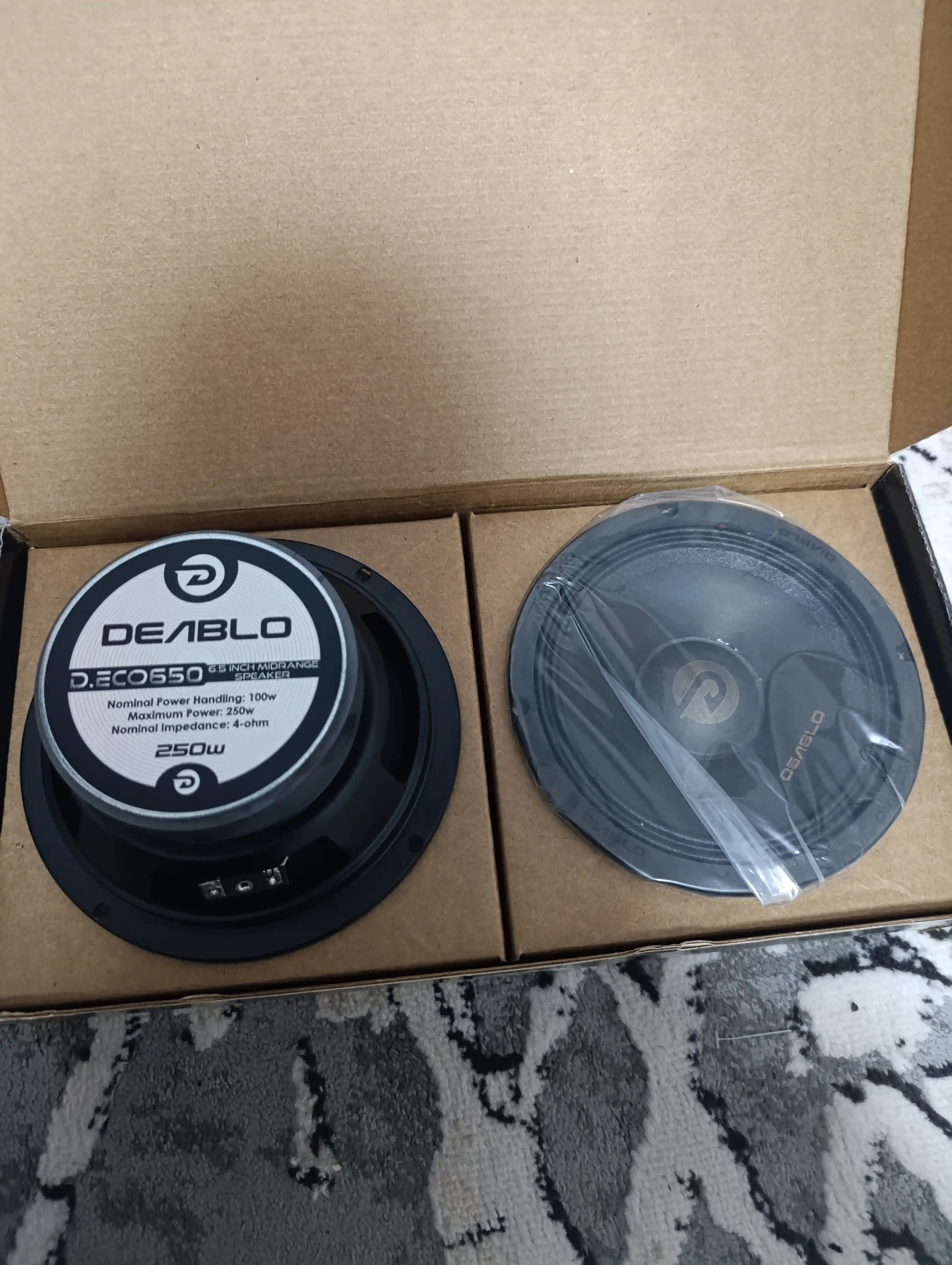Колонки Deablo eco650, 250 Вт, 16 см, Lacetti, Gentra, Cobalt, Nexia3, Isuzu