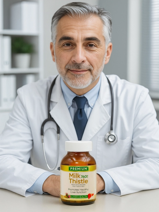 Milk Thistle - поддержка печени Liver Health. Очищение и восстановление 500мг\120шт