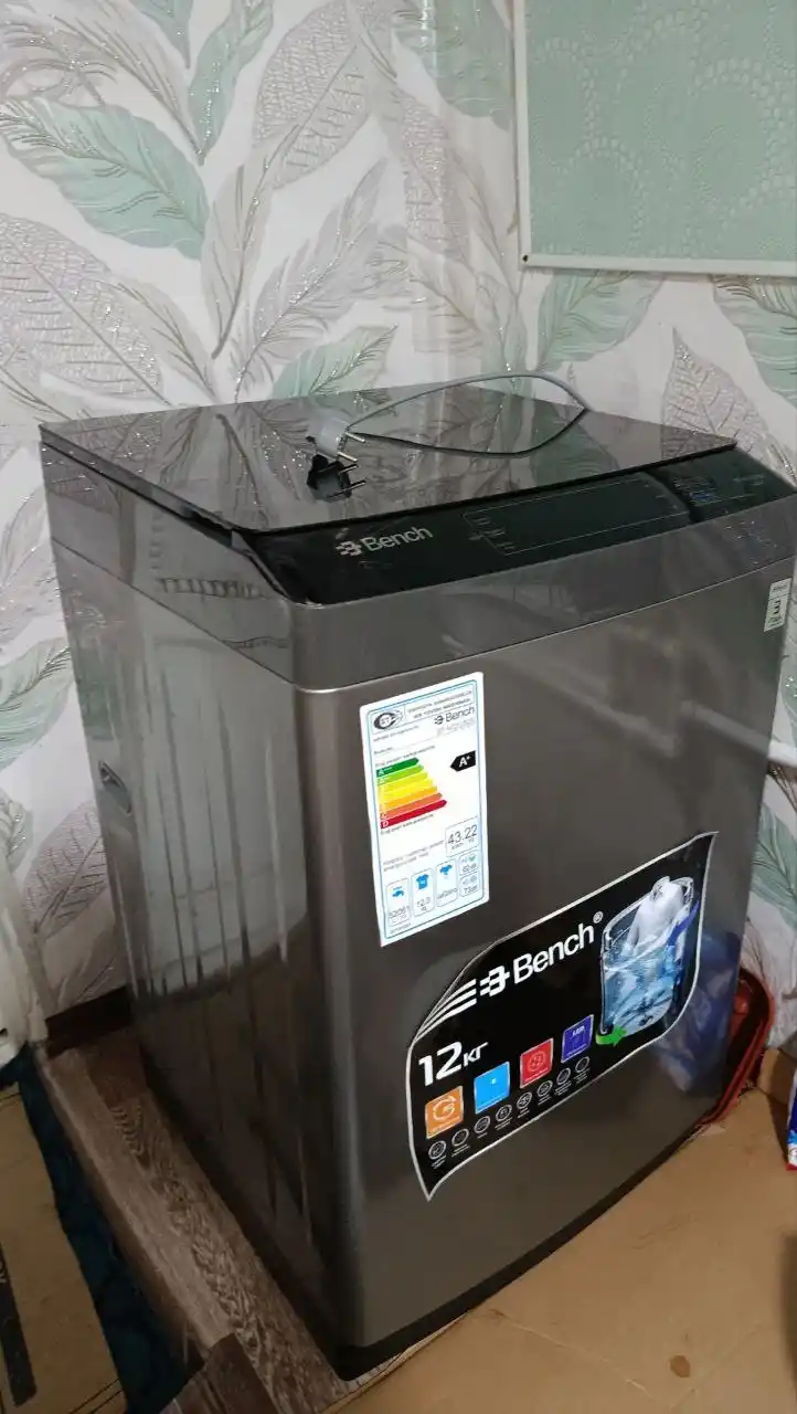 Стиральная машина с вертикальной загрузкой Bench BT-N1203DS, 12 кг, автомат без подогрева