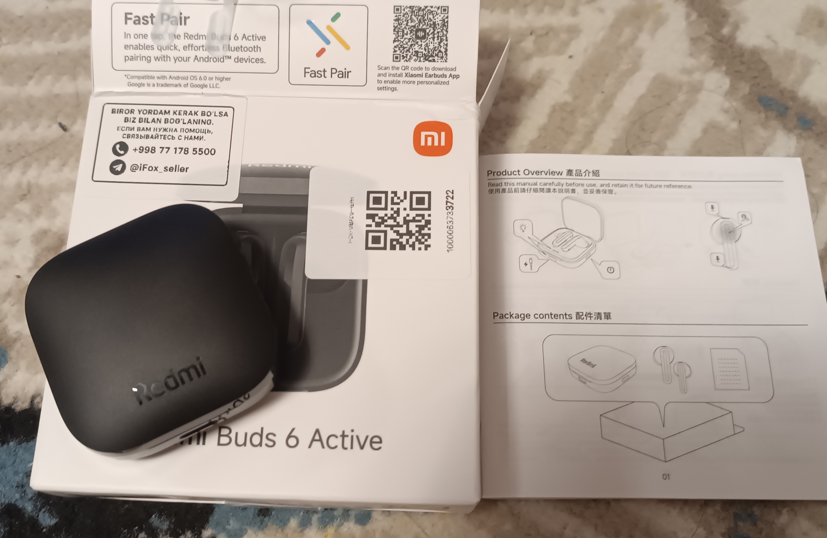 Xiaomi Redmi Buds 8 Active quloqchini