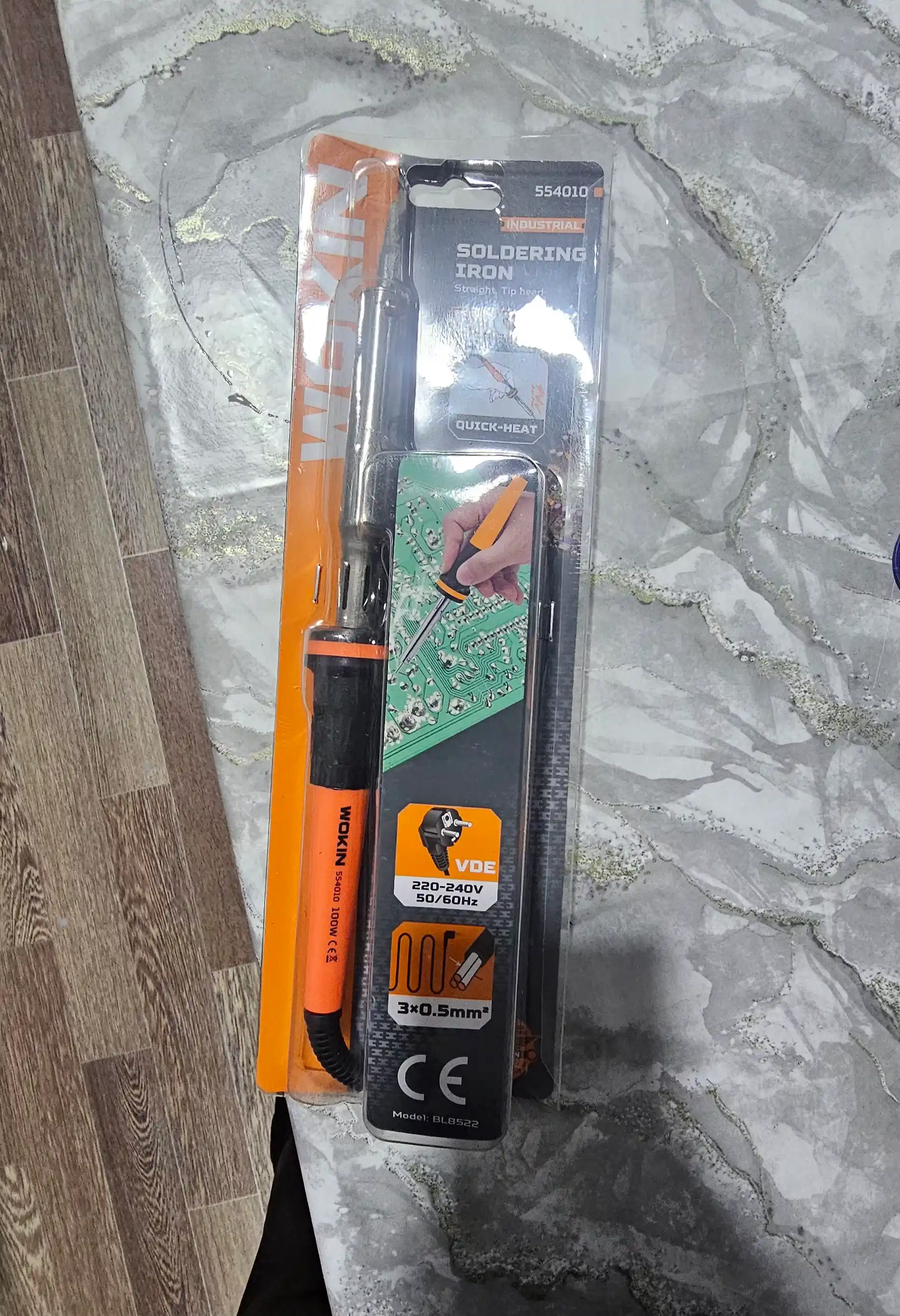 Elektr kavsharlagich, 100 Vt, WOKIN