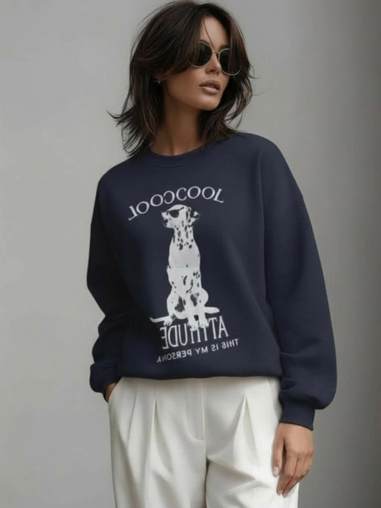 Ayollar uchun svitshot, tolstovka EllyFashion, qizlar uchun bosma naqshli futerdan