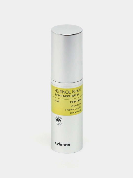Taranglashtiruvchi zardob, retinol va taranglashtiruvchi kuchaytiruvchi krem, Celimax