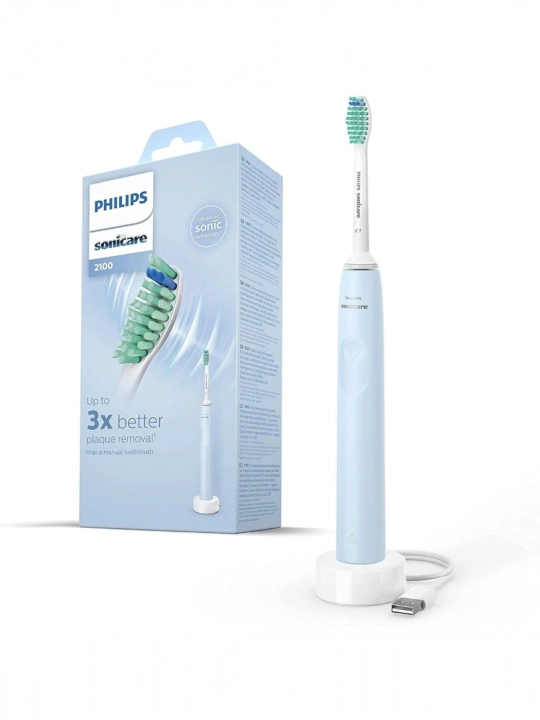 Philips Sonicare HX3651 elektr tish cho'tkasi, Sonic, batareya bilan ishlaydi