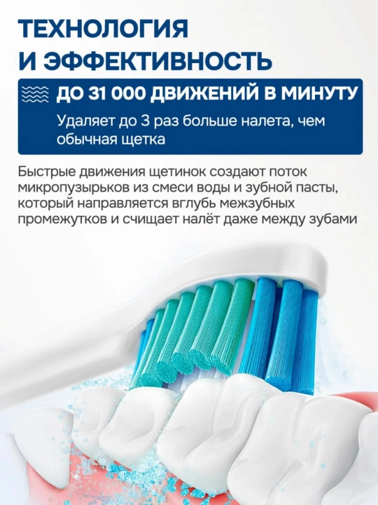 Philips Sonicare HX3651 elektr tish cho'tkasi, Sonic, batareya bilan ishlaydi