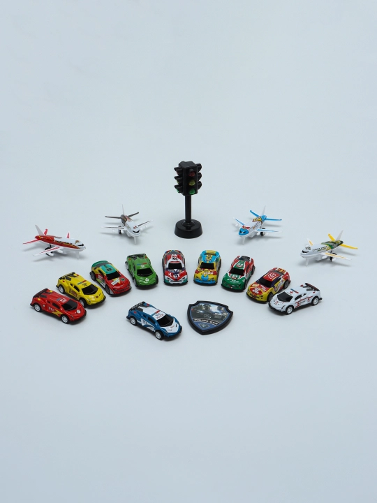Игровой набор для детей “Car-Model” — металлические гоночные машинки и самолёты