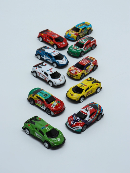 Игровой набор для детей “Car-Model” — металлические гоночные машинки и самолёты