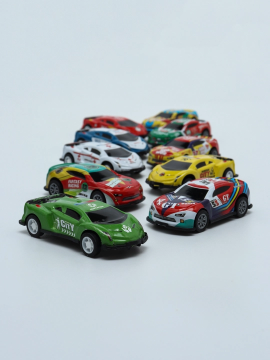Игровой набор для детей “Car-Model” — металлические гоночные машинки и самолёты