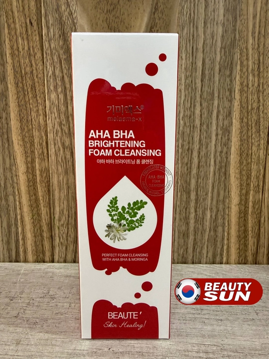 Yorqinlashtiruvchi tozalovchi ko'pik, Beaute Melasma X AHA BHA, 160 ml