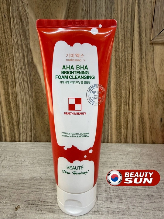 Yorqinlashtiruvchi tozalovchi ko'pik, Beaute Melasma X AHA BHA, 160 ml