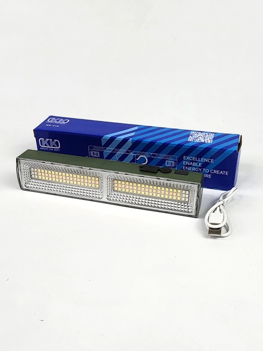 LED chiroq KK-410, 411, 412 USB va Type-C dan ishlaydi, Li-ion batareya