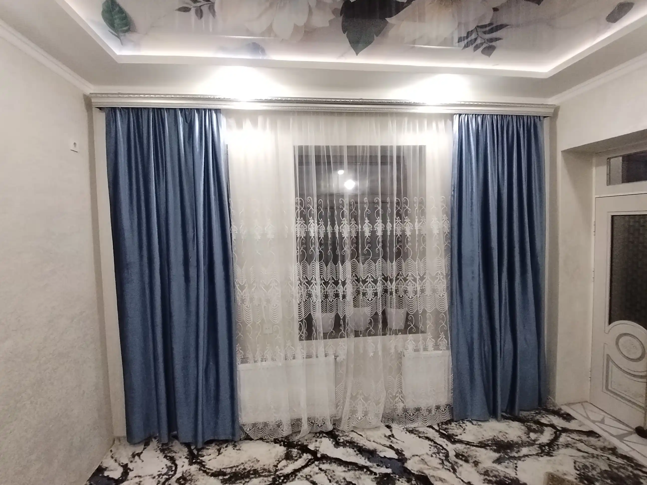 Tul pardalar, mexmonxona, balkon, yotoqxona derazalari uchun, oq
