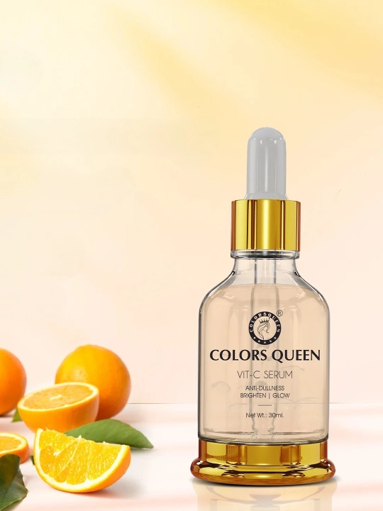 Colors Queen yuz uchun serum, ajinlarga qarshi serum, vitamin C li serum, 30 ml