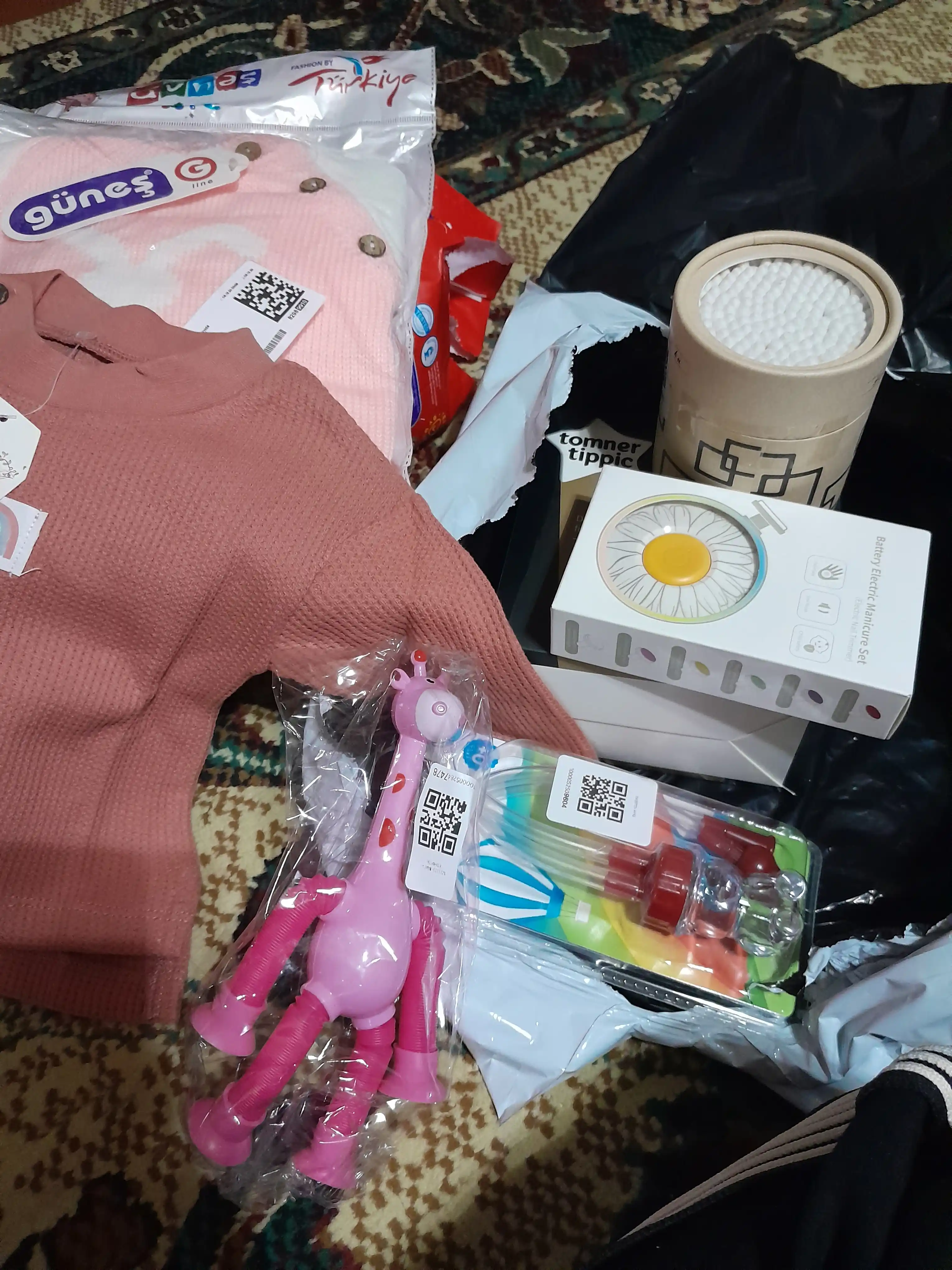Yangi tug‘ilgan chaqaloqlar uchun elektr tirnoq egovi - xavfsiz, Supermom, 0+