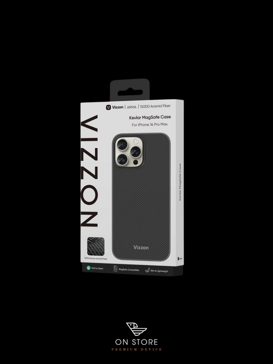 IPhone 15 Pro Max | 16 Pro | 16 Pro Max uchun VIZZON himoya g‘ilofi