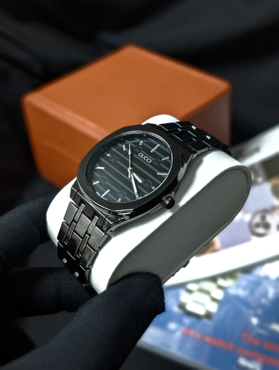Gucci Classic Steel – мужские наручные часы — MICRO1-GUCCI27-ЧЕРН