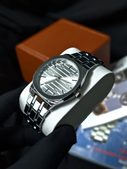 Gucci Classic Steel – мужские наручные часы — MICRO1-GUCCI27-БЕЛЫЙ