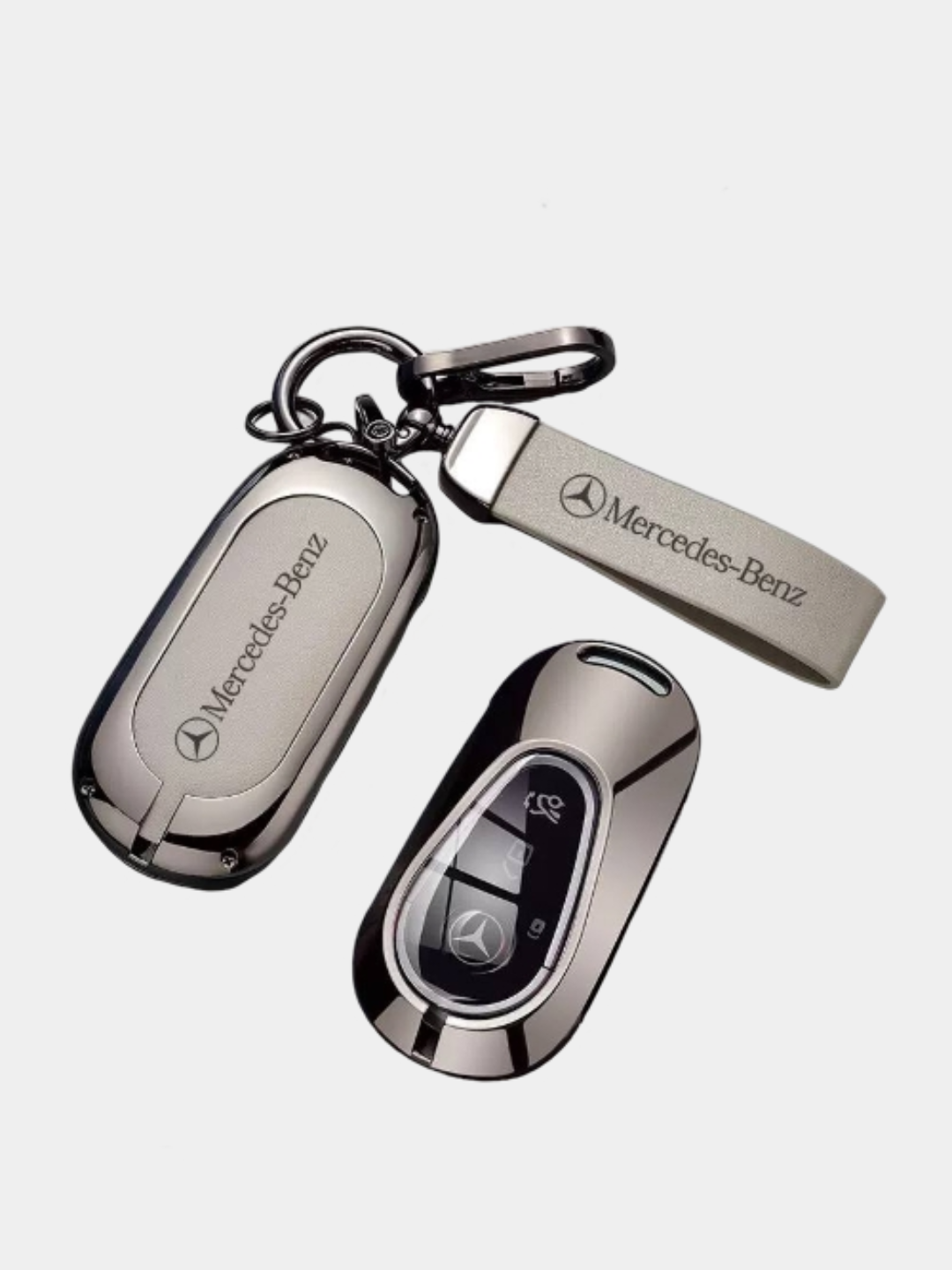 Металлический чехол для ключа Mercedes-Benz - 