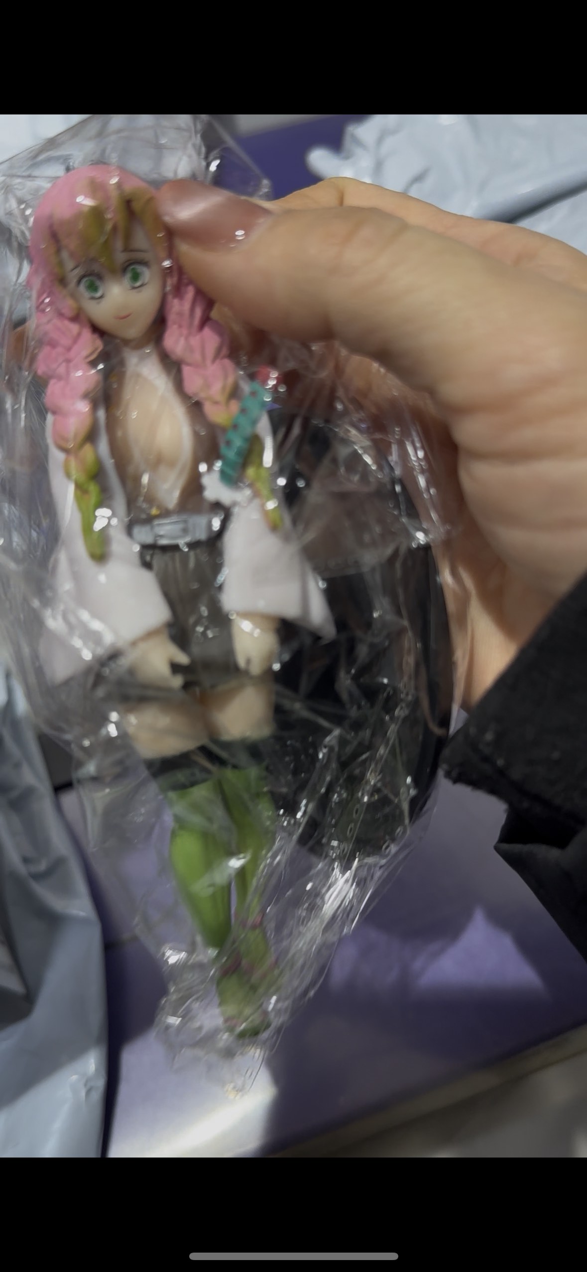 Demon Slayer anime figurkasi, kolleksion haykalcha, Iblisni Chopuvchi qilich