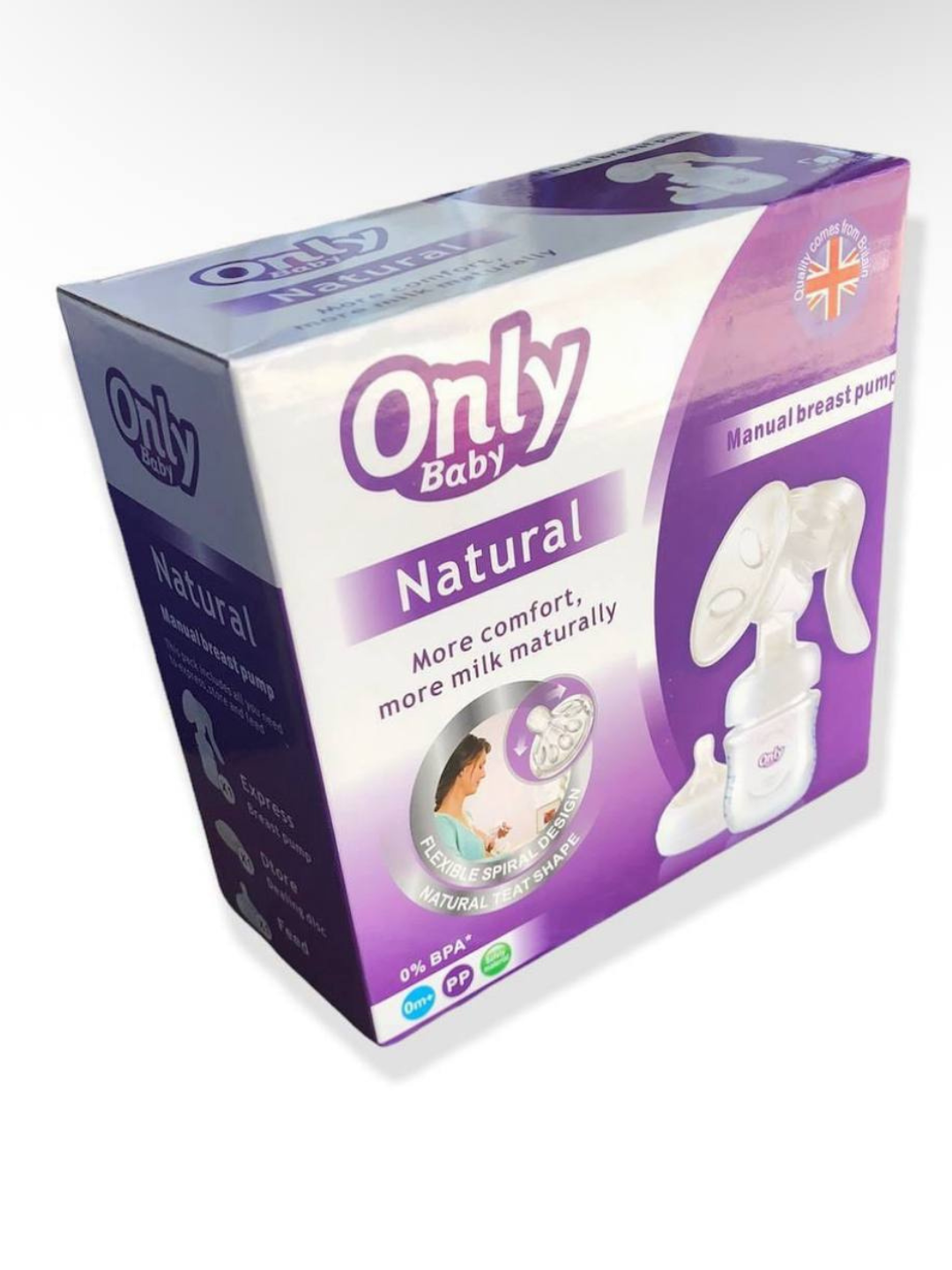 Only Baby Natural qo‘lda ishlatiladigan sut sog‘gich - 