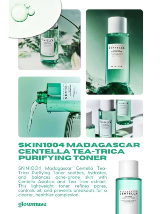 Centella Tea-Trica Purifying Toner — Очищающий и успокаивающий тонер, 210 мл