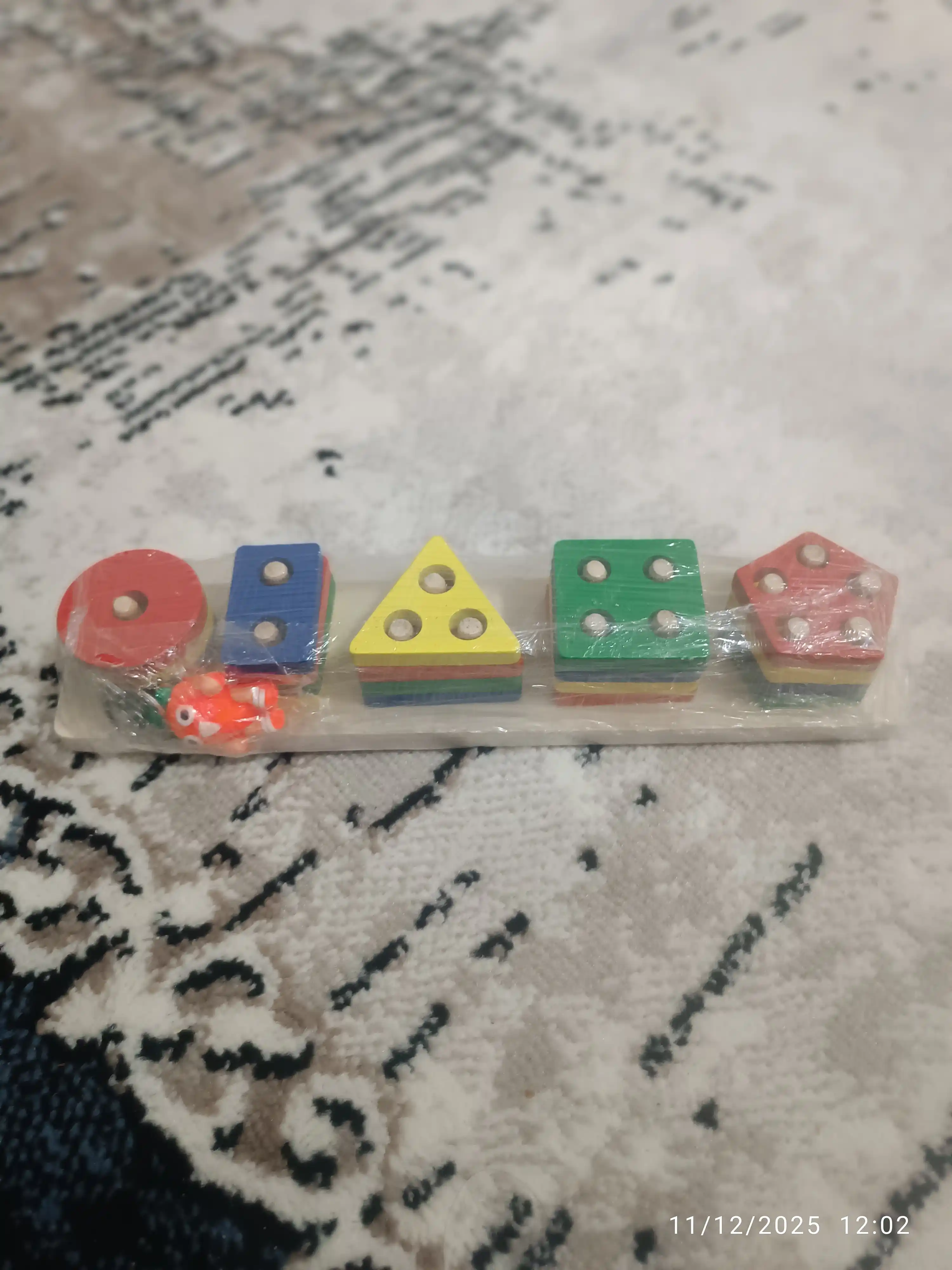 Yog'och o'quv o'yinchoq, jumboq, bolalar uchun, sorter, montessori, piramidalar
