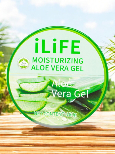 Greenleaf, Pink & Aloe Vera гель-крем для тела омолаживающий и восстанавливающий, 180 гр