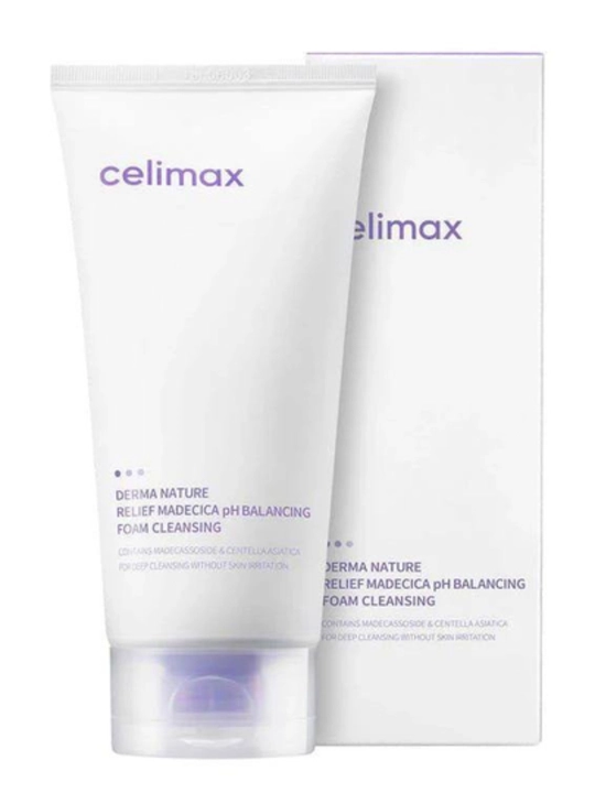 Celimax Derma Nature Relief Madecica pH Balancing Foam Cleansing yumshoq ko‘pik-tozalovchi