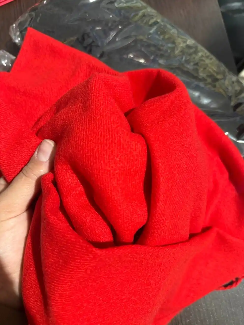 Ayollar uchun qishki kashemir sharf, qalin sharf, 200x70 sm