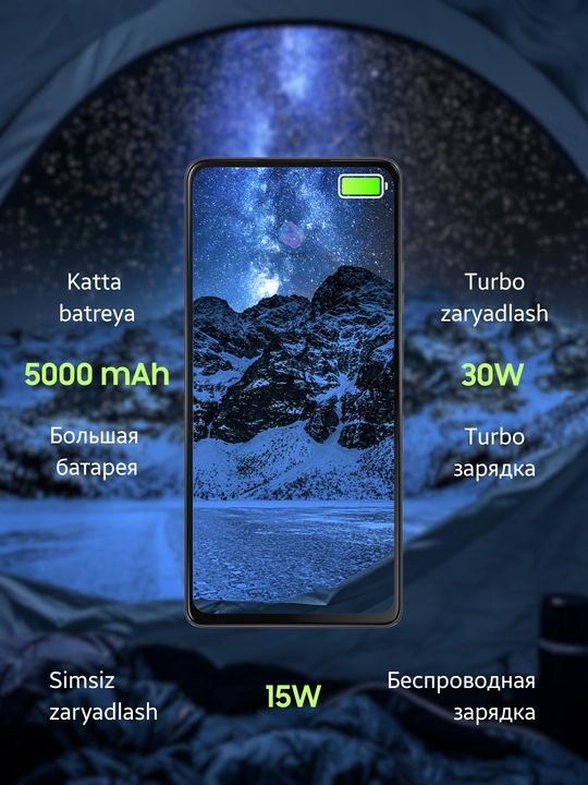 Motorola G75 smartfoni, 5G-telefon, NFC, 8/256 GB, 6.78’’, katta batareya 5000 mAsoat