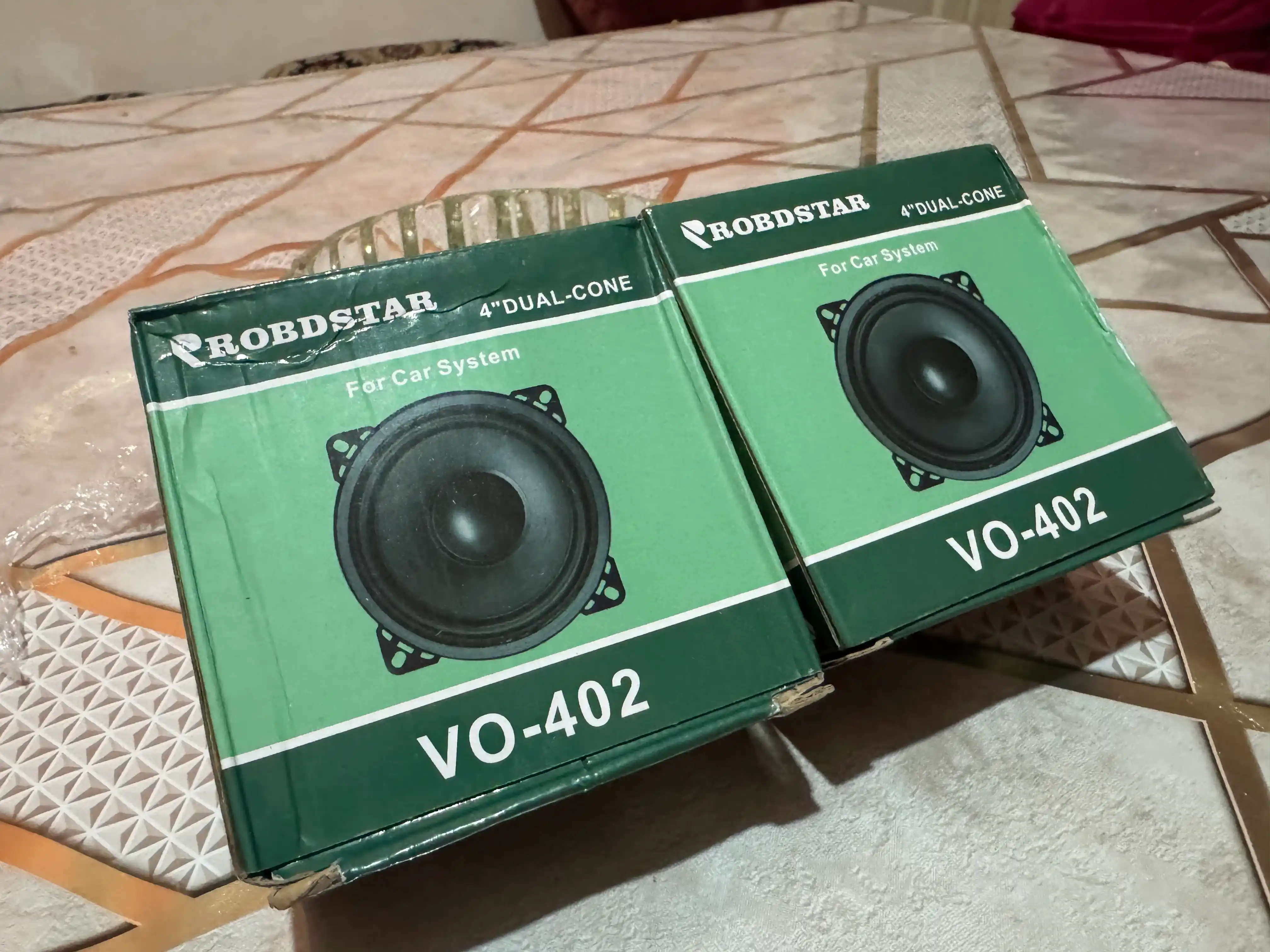 Колонки для авто Roadstar, 100 Вт