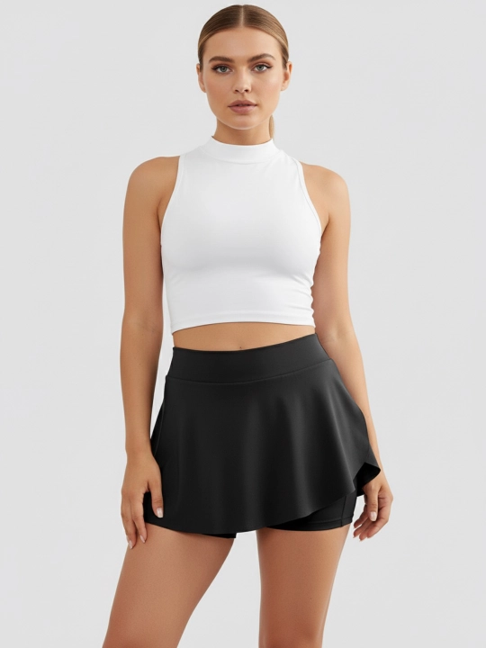 Ayollar yubka-shortlari, tennis, sport, fitnes uchun