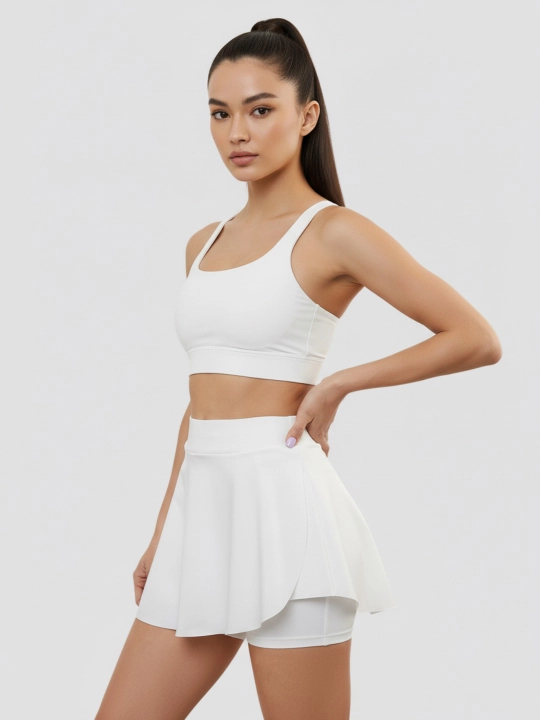 Ayollar yubka-shortlari, tennis, sport, fitnes uchun