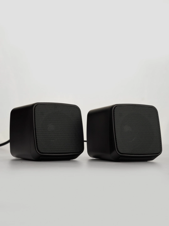 Mini kolonkalar RGB yoritgich bilan, kompyuterlar, smartfonlar va noutbuklar uchun, USB